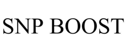 SNP BOOST trademark