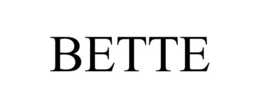BETTE trademark