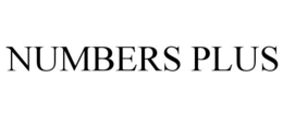NUMBERS PLUS trademark