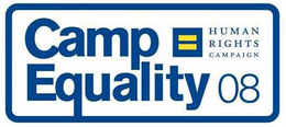 CAMP EQUALITY 08 HUMAN RIGHTS CAMPAIGN trademark
