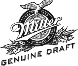 MILLER SINCE 1855 MILWAUKEE, WI, USA GENUINE DRAFT trademark