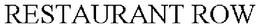 RESTAURANT ROW trademark