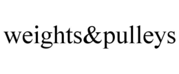 WEIGHTS&PULLEYS trademark