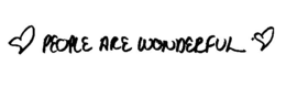 PEOPLE ARE WONDERFUL trademark
