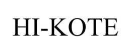 HI-KOTE trademark