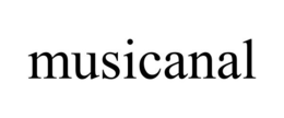 MUSICANAL trademark