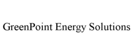 GREENPOINT ENERGY SOLUTIONS trademark