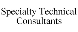 SPECIALTY TECHNICAL CONSULTANTS trademark