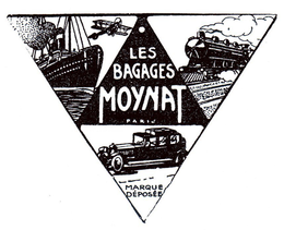 LES BAGAGES MOYNAT PARIS MARQUE DÉPOSÉE trademark