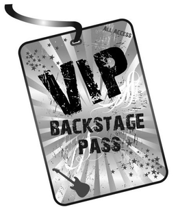 ALL ACCESS VIP BACKSTAGE PASS trademark