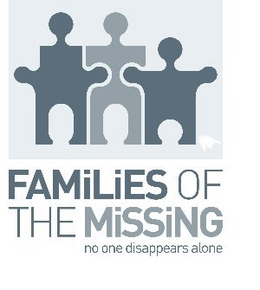 FAMILIES OF THE MISSING NO ONE DISAPPEARS ALONE trademark