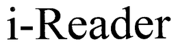 I-READER trademark
