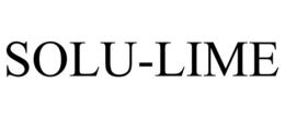 SOLU-LIME trademark