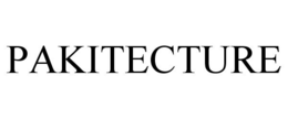 PAKITECTURE trademark