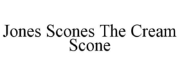JONES SCONES THE CREAM SCONE trademark