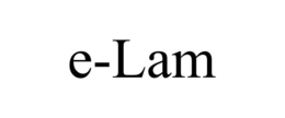 E-LAM trademark