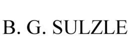 B. G. SULZLE trademark