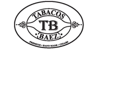 TABACOS TB BAEZ trademark