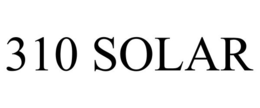 310 SOLAR trademark