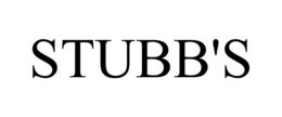 STUBB'S trademark
