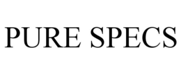 PURE SPECS trademark