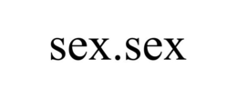 SEX.SEX trademark