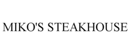 MIKO'S STEAKHOUSE trademark