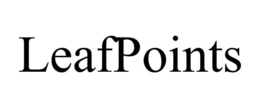 LEAFPOINTS trademark