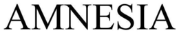 AMNESIA trademark