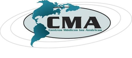 CMA CENTROS MÉDICOS LAS AMÉRICAS trademark
