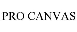 PRO CANVAS trademark