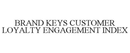 BRAND KEYS CUSTOMER LOYALTY ENGAGEMENT INDEX trademark