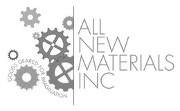 ALL NEW MATERIALS GOODS GEARED FOR IMAGINATION trademark