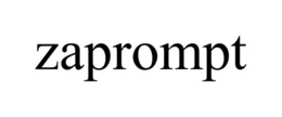 ZAPROMPT trademark