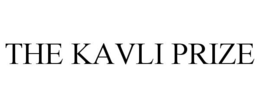 THE KAVLI PRIZE trademark