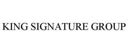 KING SIGNATURE GROUP trademark