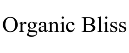 ORGANIC BLISS trademark