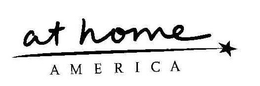 AT HOME AMERICA trademark