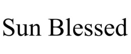 SUN BLESSED trademark
