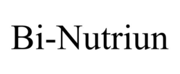 BI-NUTRIUN trademark