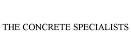 THE CONCRETE SPECIALISTS trademark