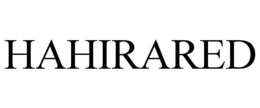 HAHIRARED trademark