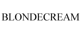 BLONDECREAM trademark