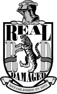 REAL DAMAGED RD ESTABLISHED IN 1973 trademark