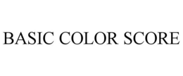 BASIC COLOR SCORE trademark