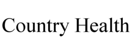 COUNTRY HEALTH trademark