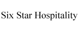 SIX STAR HOSPITALITY trademark