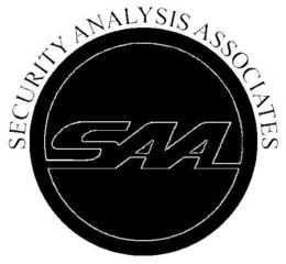 SECURITY ANALYSIS ASSOCIATES SAA trademark