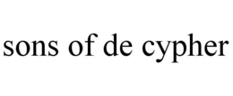 SONS OF DE CYPHER trademark