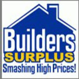 BUILDERS SURPLUS SMASHING HIGH PRICES! trademark